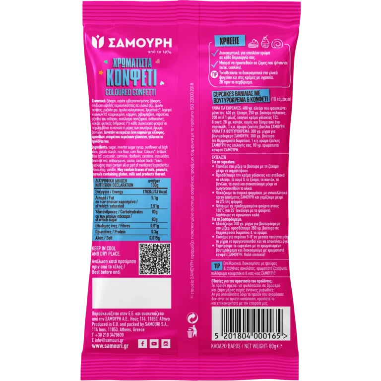 Χρωματιστά Confetti