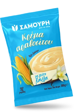 Κρέμα αραβοσίτου με γεύση βανίλια 200g