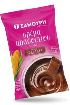 κρέμα αραβοσίτου με γεύση σοκολάτα