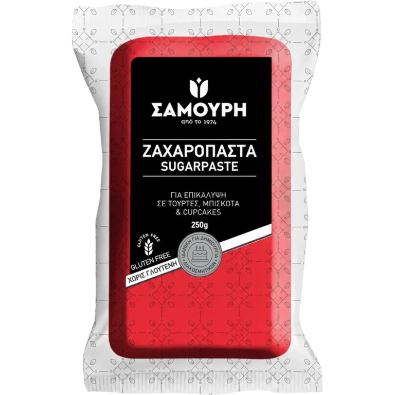 Ζαχαρόπαστα Κόκκινη