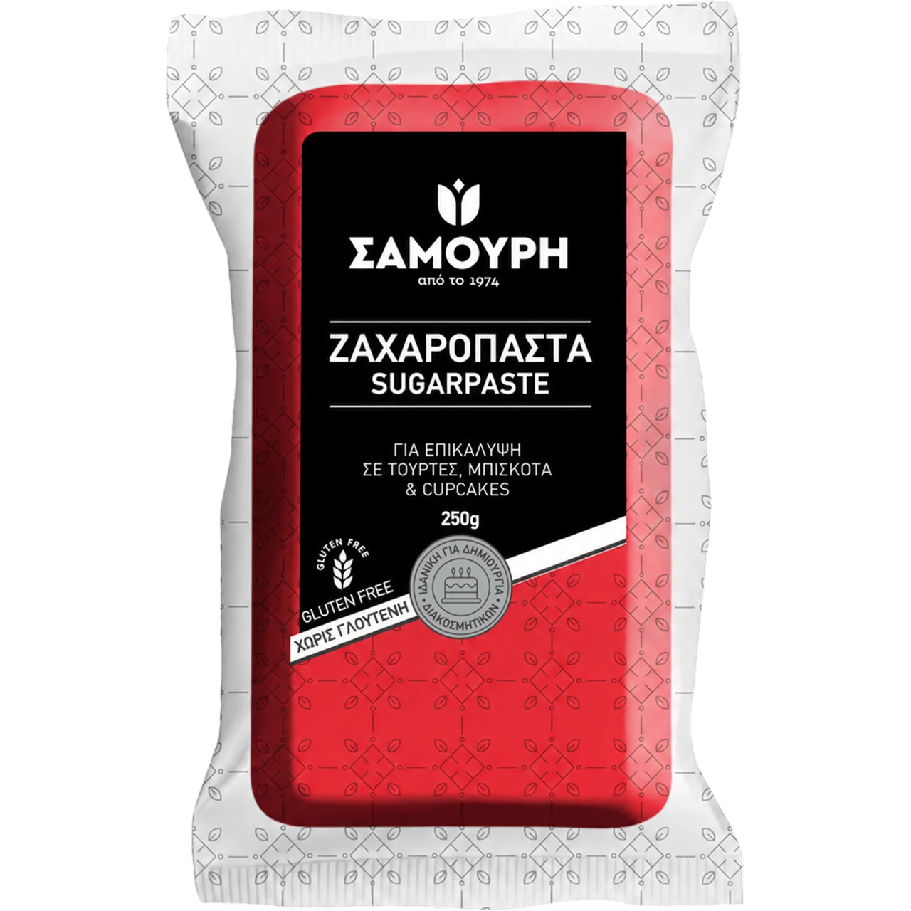 Ζαχαρόπαστα Κόκκινη